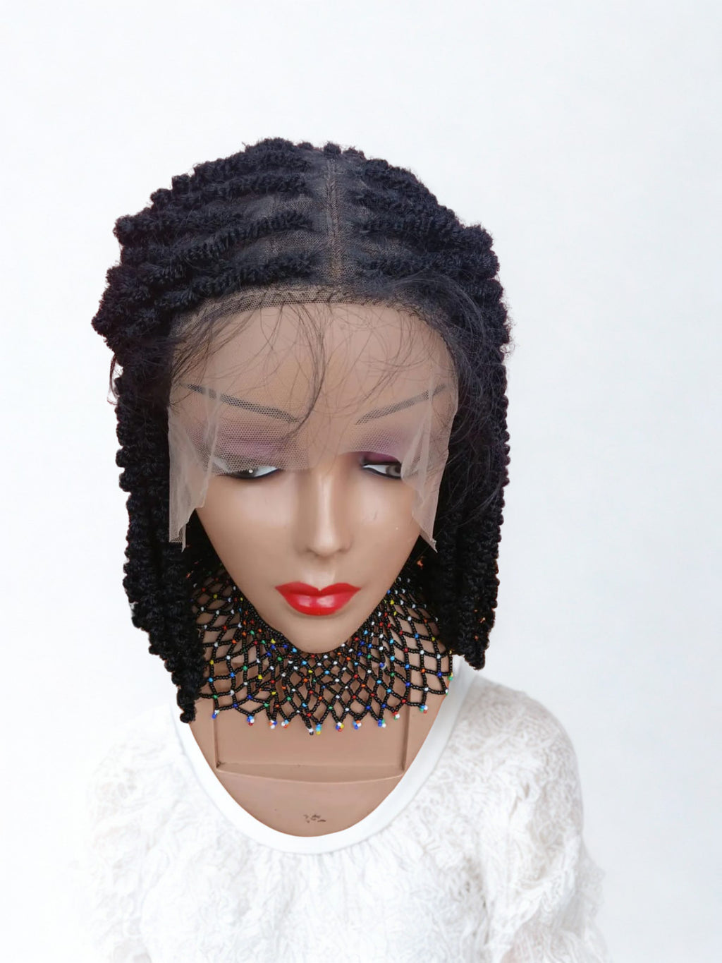 Kinky Full Lace Braided Wig