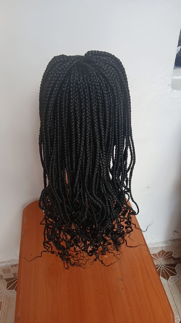 Royal Cornrow Pony Wig