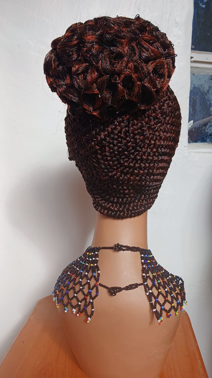 All-Up Rosette Cornrow Wig