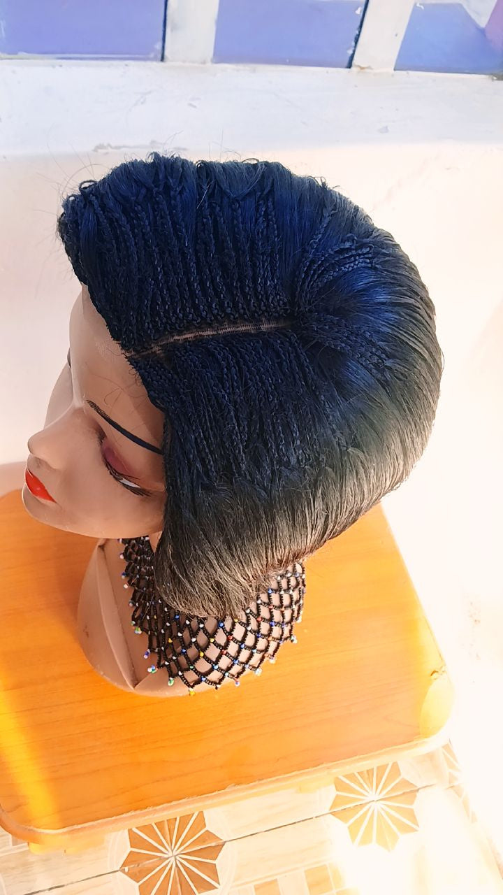 Braided Straight Bob Wig