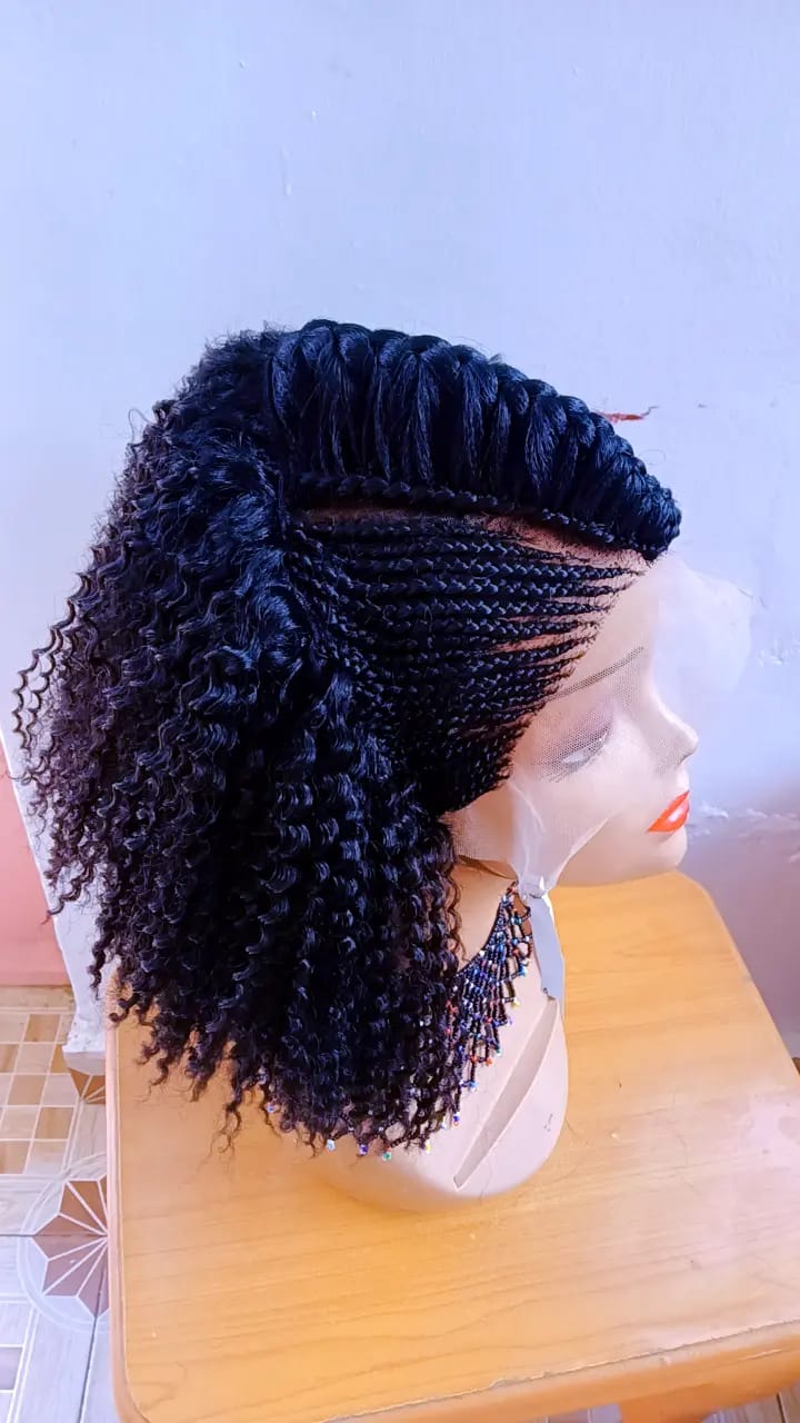 Ethiopian Braided Curly Wig