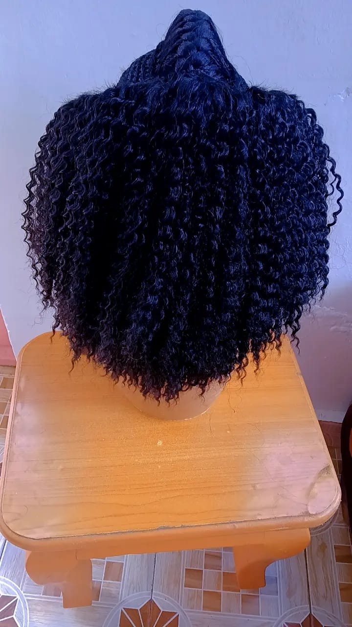 Ethiopian Braided Curly Wig
