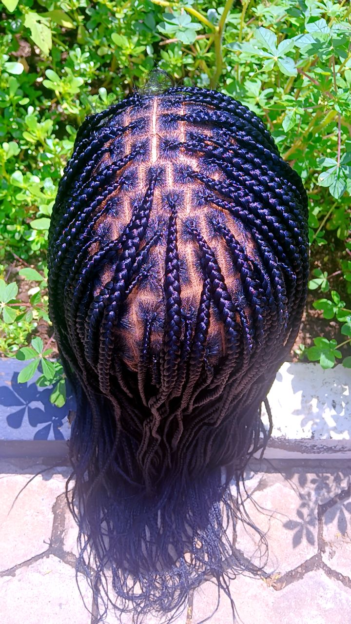 Knotless Box Braid Full Lace Wig