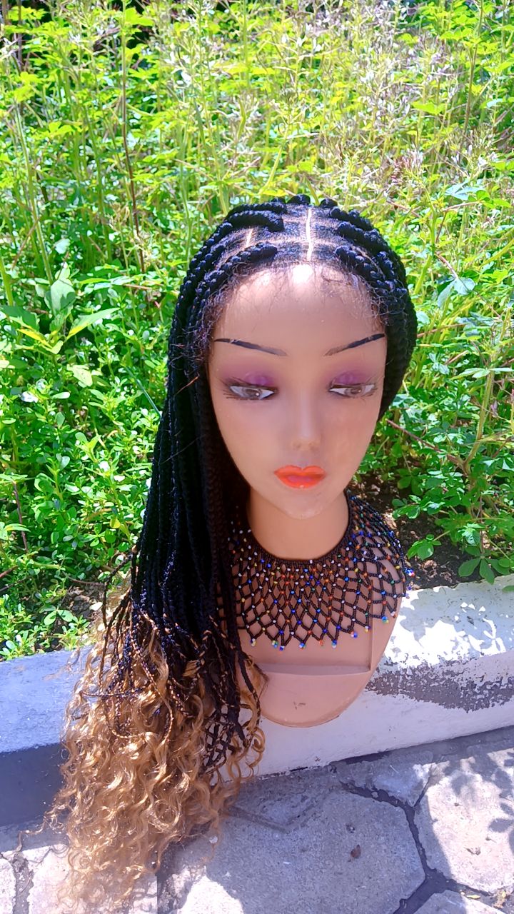 Knotless Box Braid Full Lace Wig