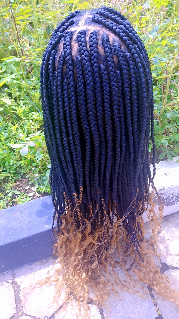 Knotless Box Braid Full Lace Wig