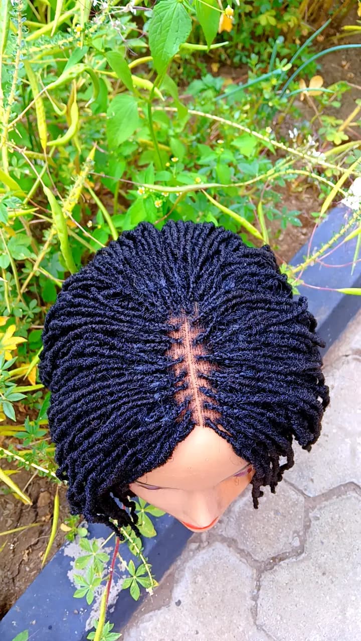 Short loc Wig