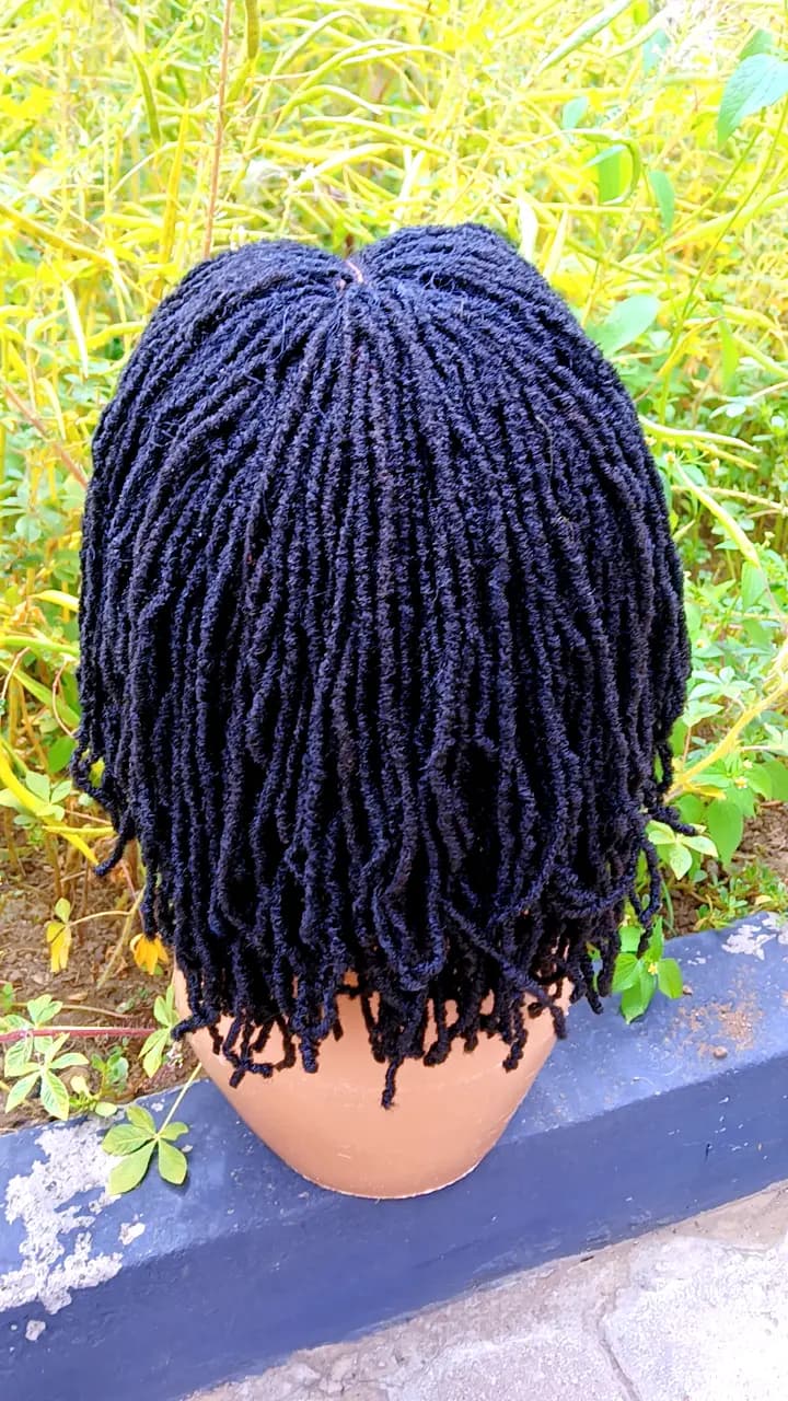 Short loc Wig