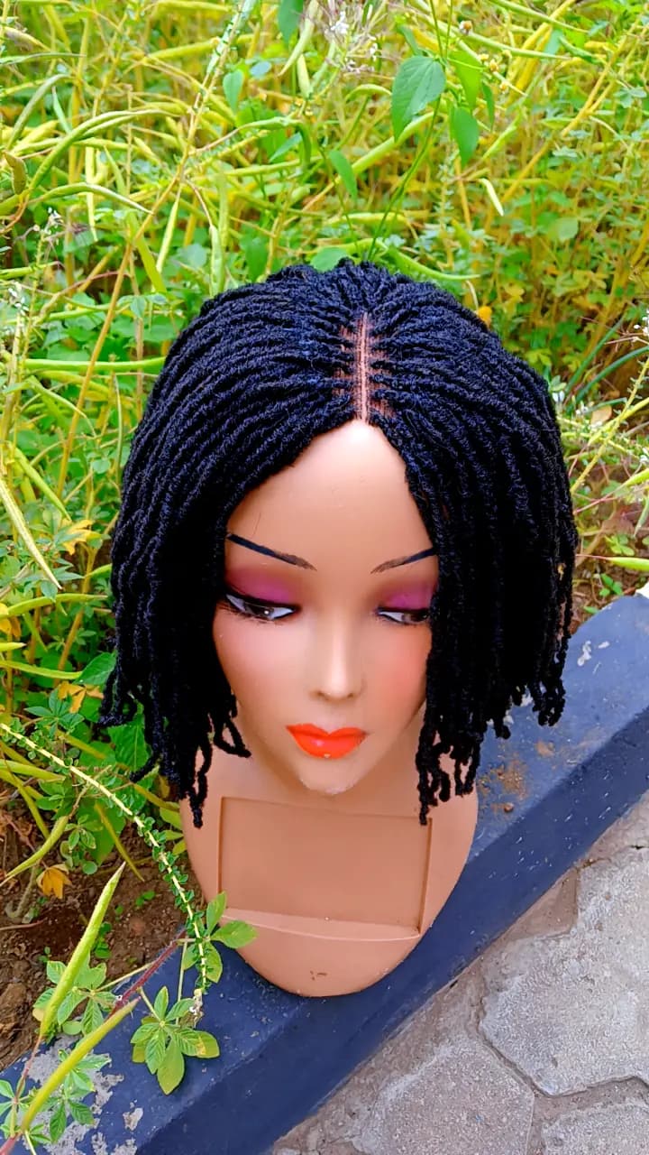 Short loc Wig