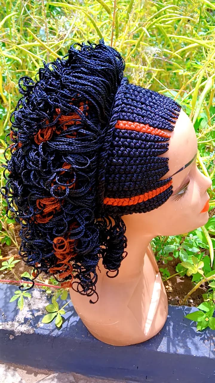 Spiral Braided Wig