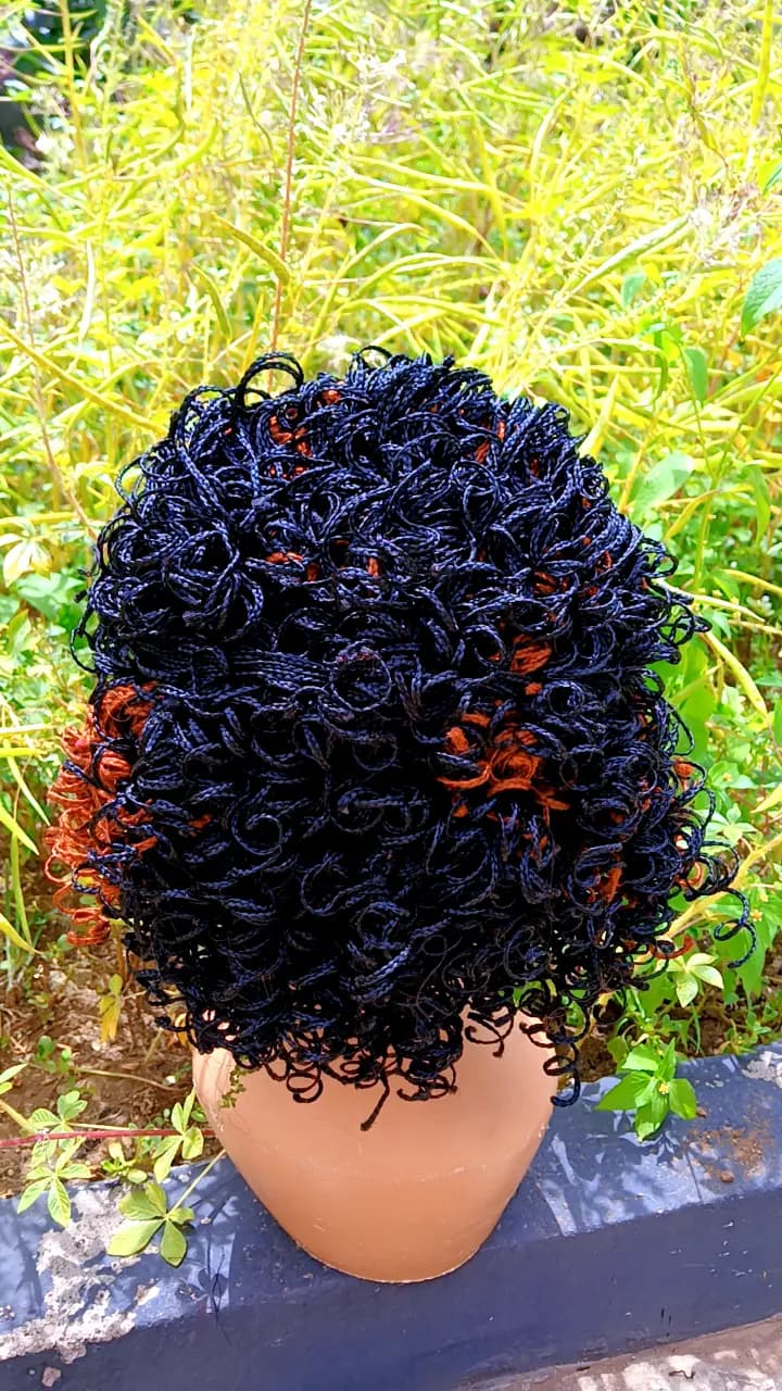 Spiral Braided Wig