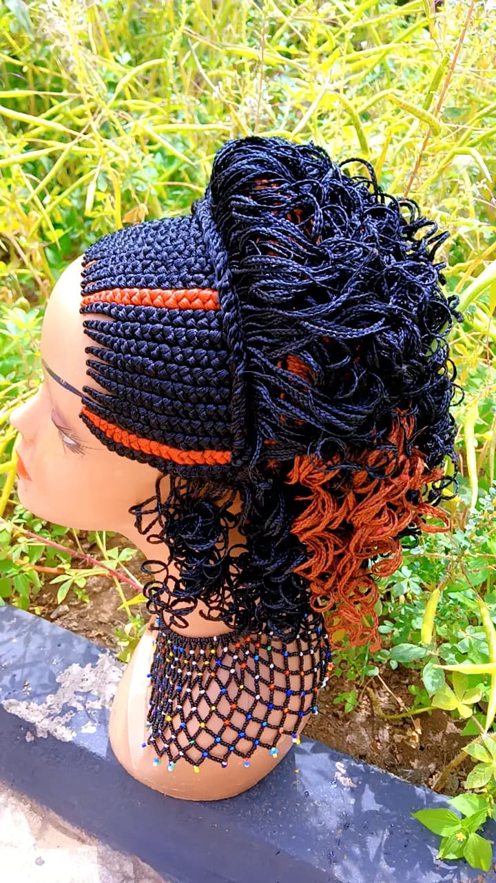 Spiral Braided Wig
