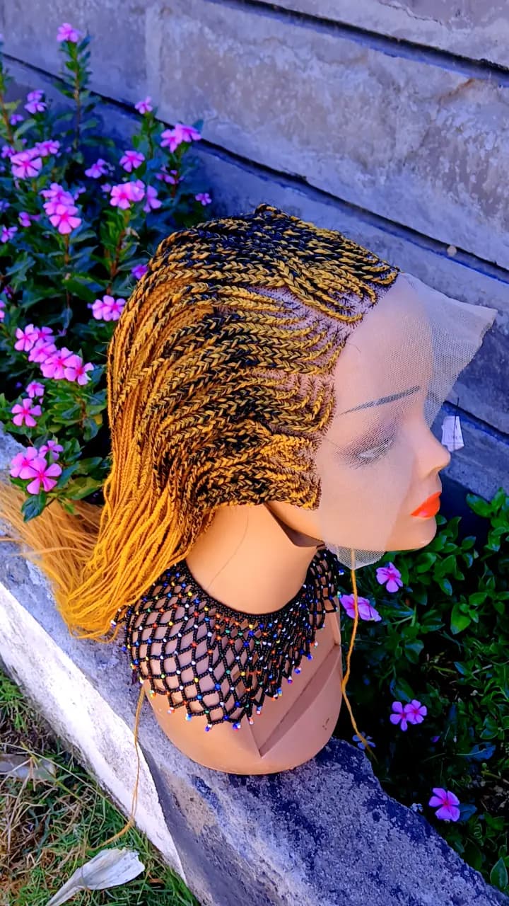 Asali Knotless Braided Wig (HD Frontal)