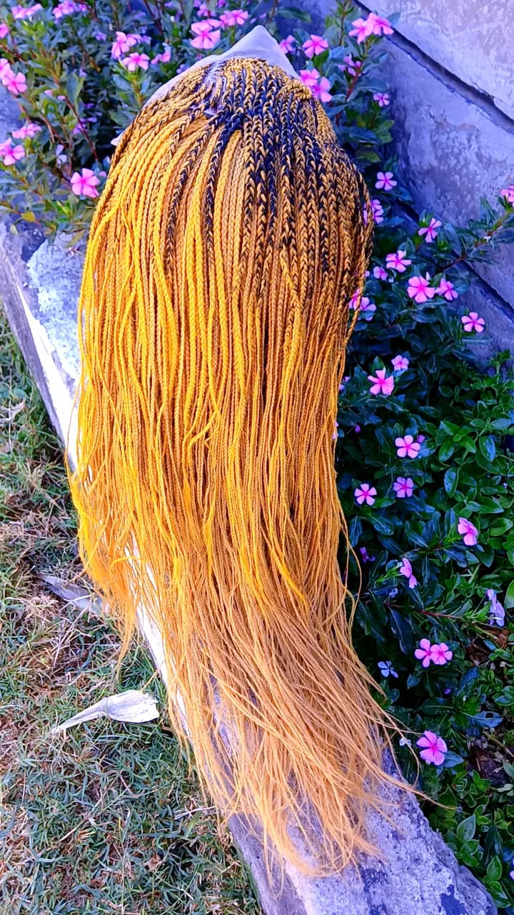 Asali Knotless Braided Wig (HD Frontal)