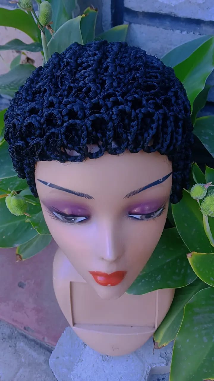 Zuri Curly Crochet Pixie Wig