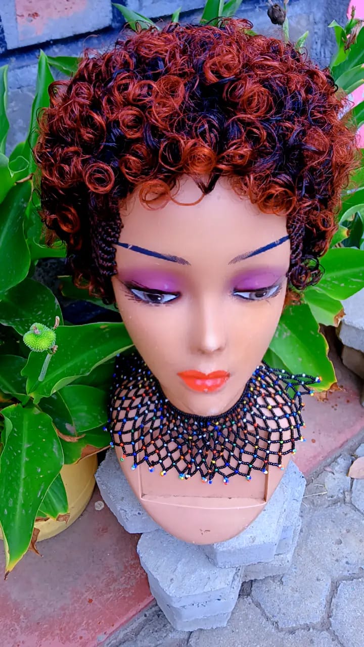 Amani Curly Crop Braided Wig