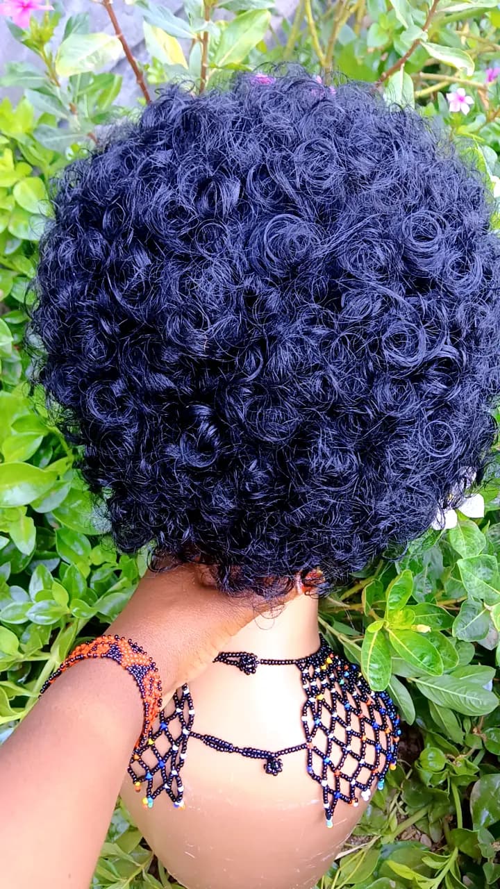 Amani Curly Crop Braided Wig