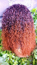 Rope Crown Curly Wig