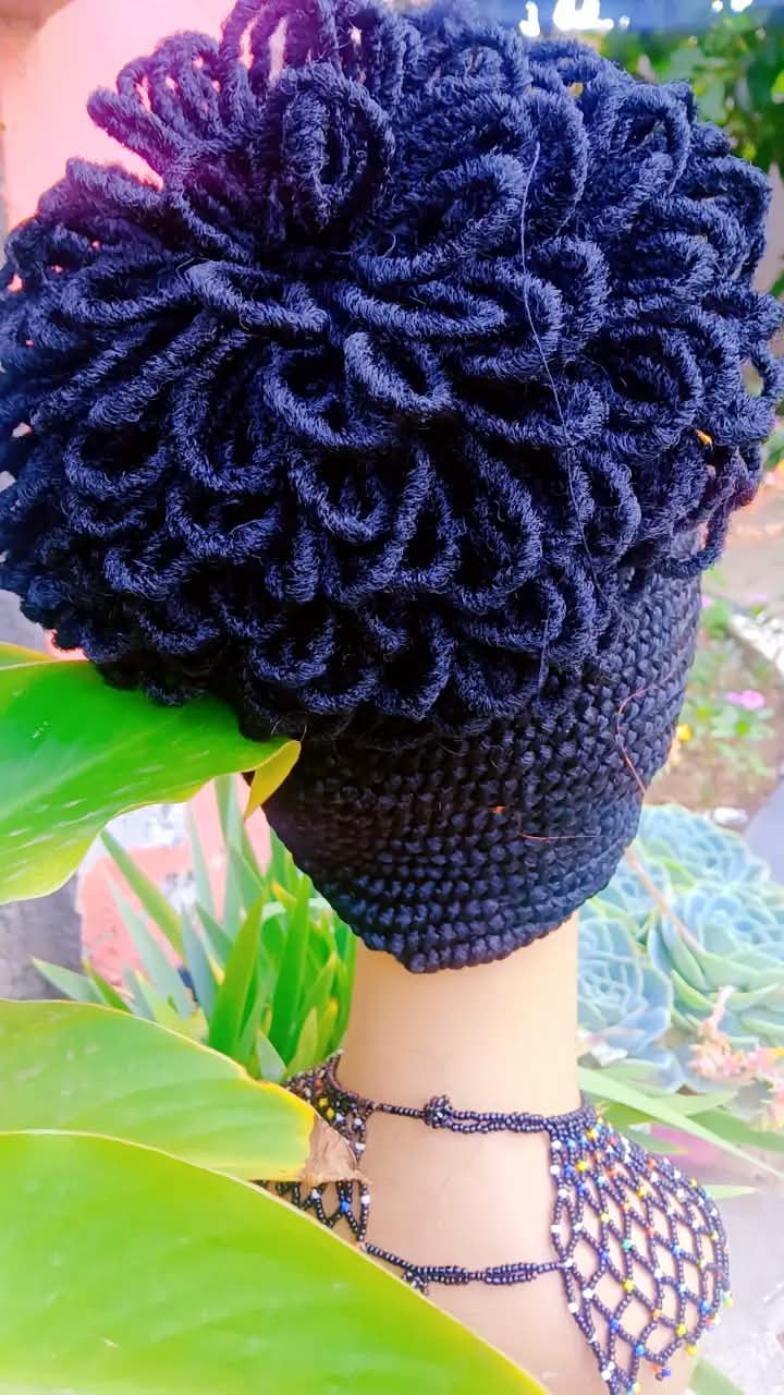 Black Crown Braided Wig