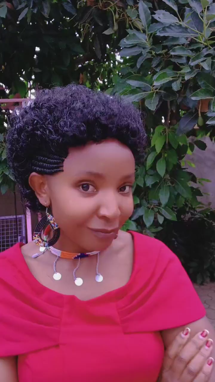 Amani Curly Crop Braided Wig