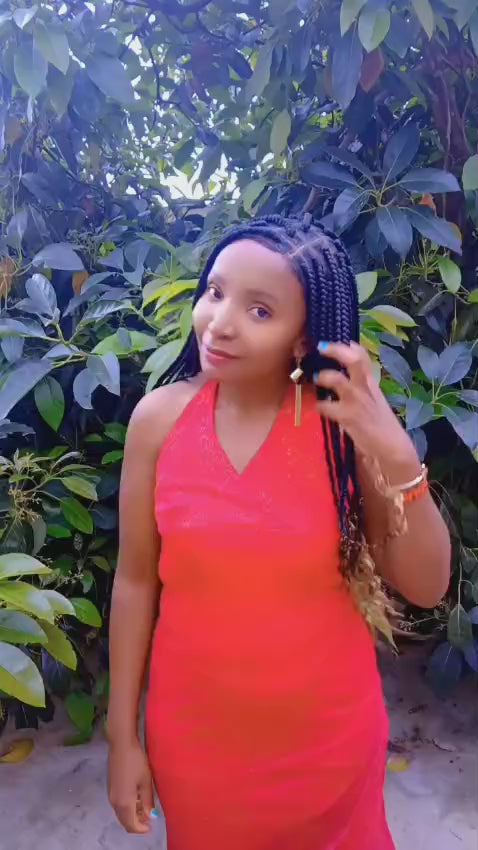 Knotless Box Braid Full Lace Wig