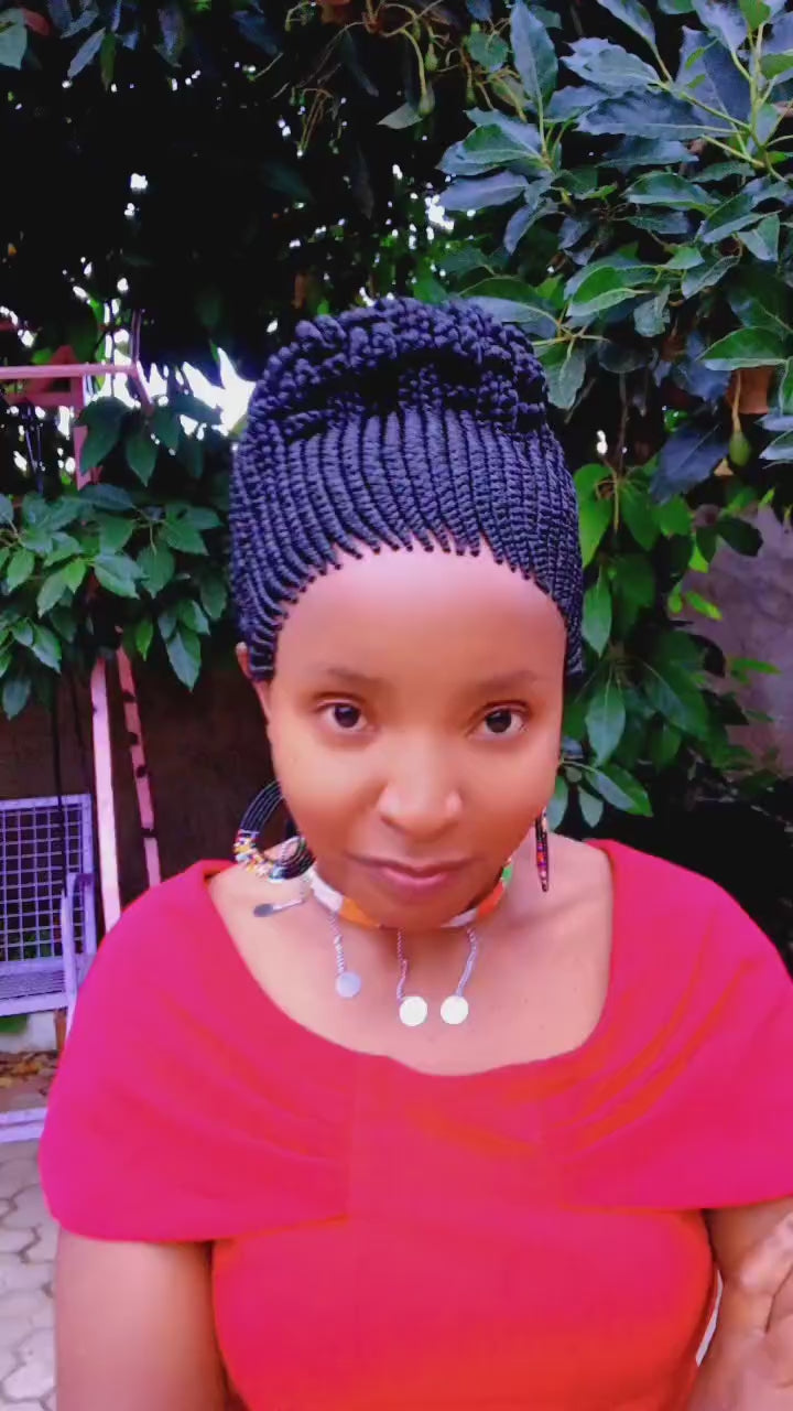 Kilele Beehive Braided Wig