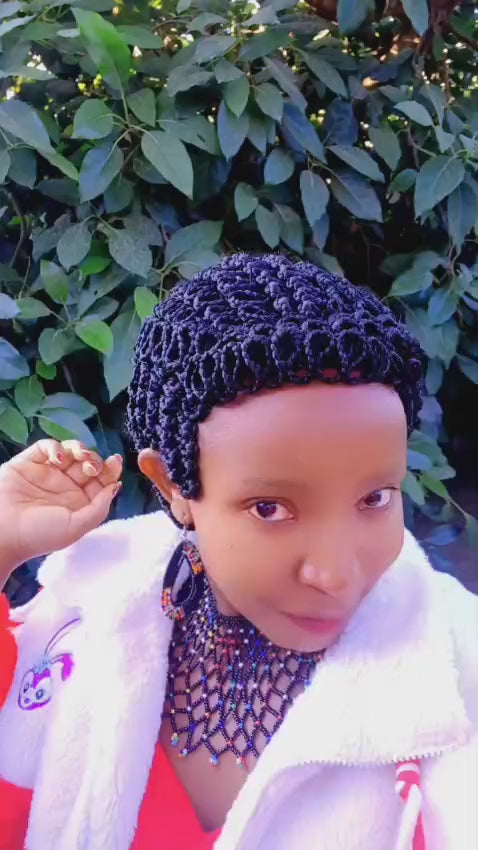 Zuri Curly Crochet Pixie Wig