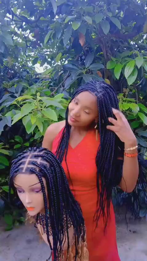 Knotless Box Braid Full Lace Wig