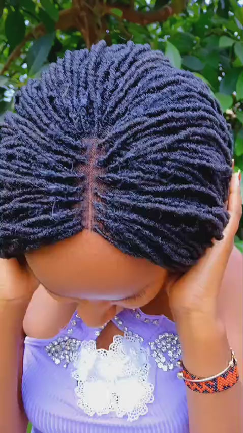 Short loc Wig