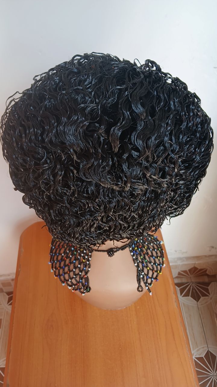 Lollipop Braided Wig — Caramel Accent