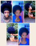 Wingu Curly Puff Braided Wig
